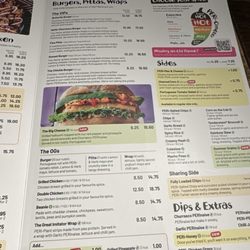 Nando's - Menu