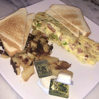 Brick House Diner - Western omelette with side of toast and home fries - Seafood Near Me - Virginia Beach, Virginia Brick House Diner - Western omelette with side of toast and home fries - Seafood Near Me - Virginia Beach, Virginia