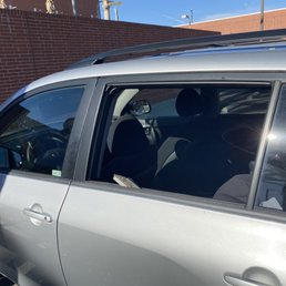 Broken window