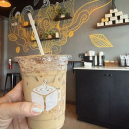 Cinnamon bun latte Cinnamon bun latte