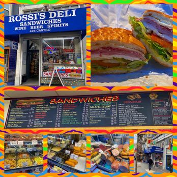 Rossi’s Deli - Montage of images from Rossi's Deli - Delis Near Me - San Francisco, California