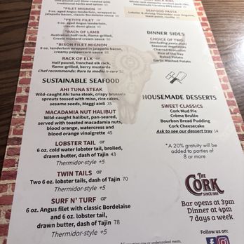 The Cork Tucson - Steakhouses Near Me - Tucson, Arizona The Cork Tucson - Steakhouses Near Me - Tucson, Arizona
