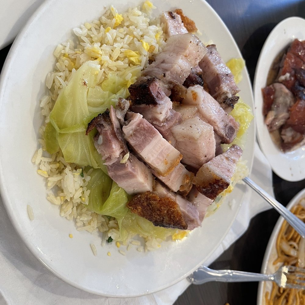Cheung Hing Restaurant - Roasted pork with fried rice - Chinese Near Me - Millbrae, California