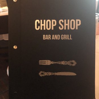 Chop Shop Bar & Grill - Cover of menu - New American Near Me - Smithtown, New York Chop Shop Bar & Grill - Cover of menu - New American Near Me - Smithtown, New York