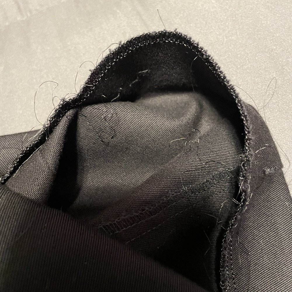 Pants hem coming undone after wearing once.
