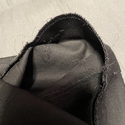 Pants hem coming undone after wearing once. Pants hem coming undone after wearing once.