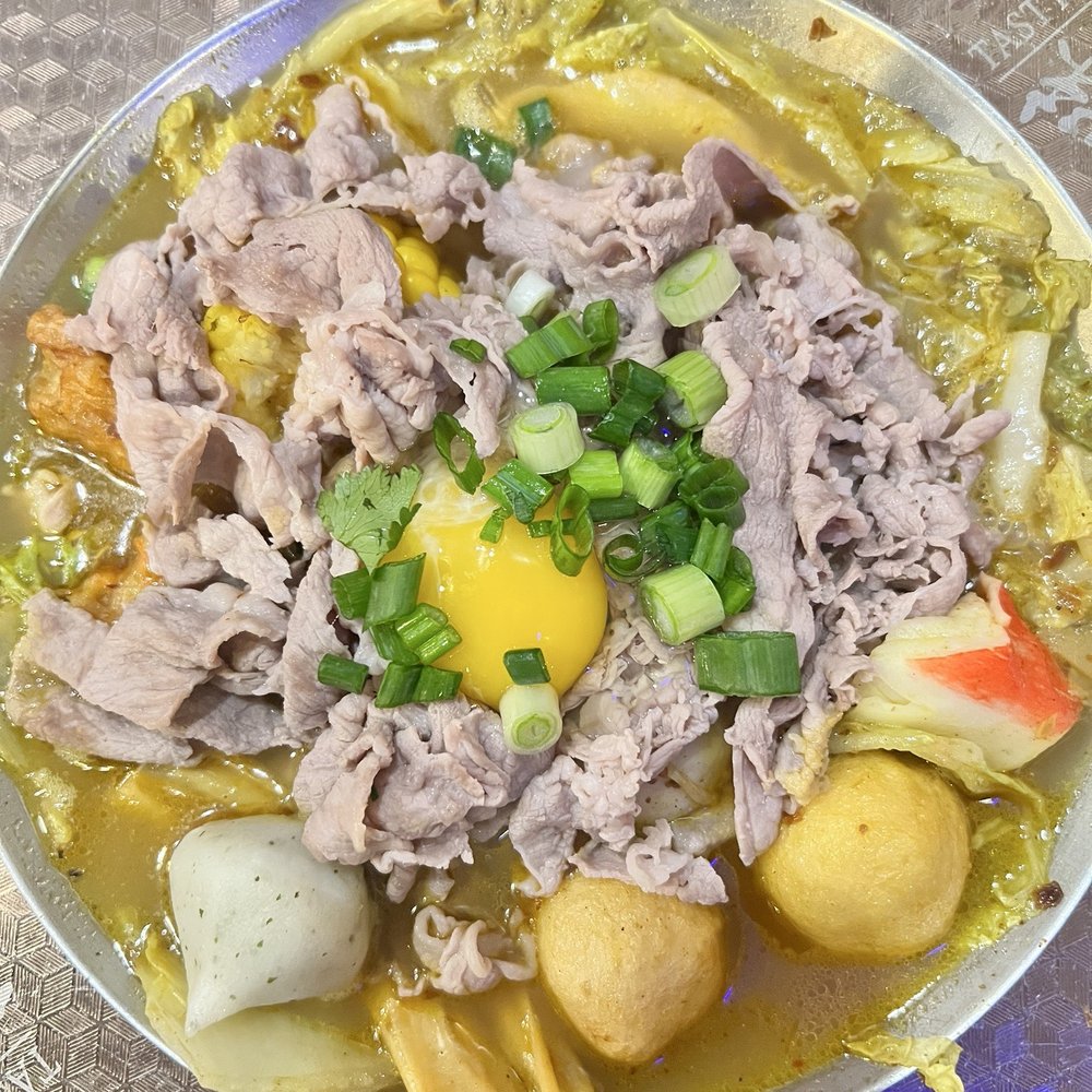 Curry Flavor Hot Soup