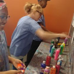 Smeared Visions Expressive Art Experience