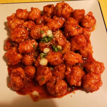 Korean Village Restaurant - Kampungki (deep-fried chicken in sweet and spicy sauce) - Korean Near Me - Toronto, Ontario
