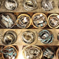 Third World Trading Company - Bracelets for days. Mixed Metals, Turquoise, and so many combinations!