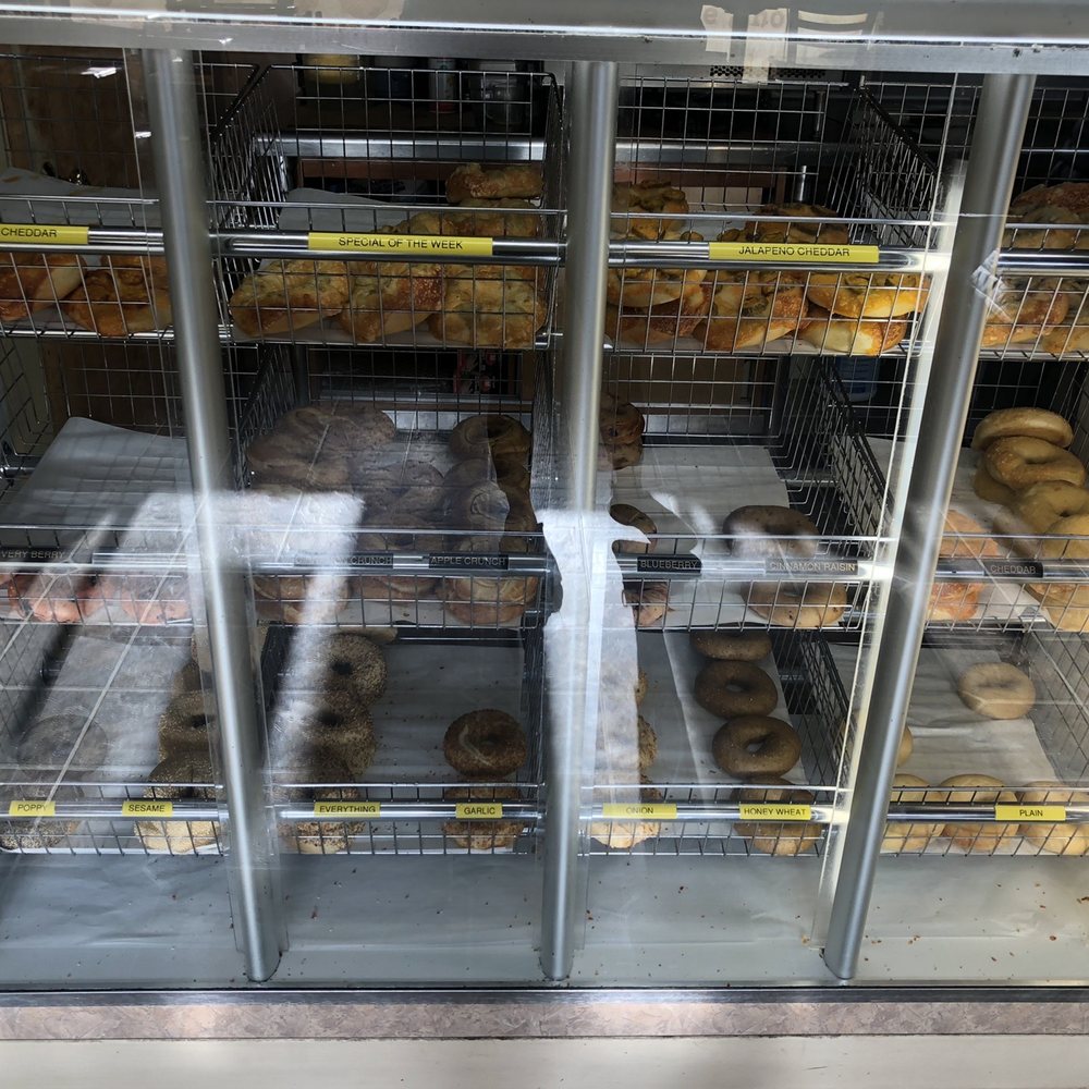 The Bagel Tree Cafe - Bagel case - Bagels Near Me - Roseburg, Oregon