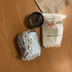 Baja Fresh - A burrito