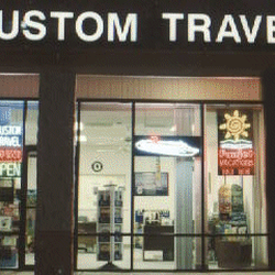 Custom Travel - Custom Travel is a store front location,  Same address and managment over 24 years.