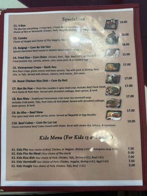 Menu photo 5 vPho Newark, DE