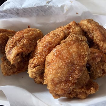 Vons Chicken - half order (10 pieces) of crispy fried shoyu wings - Korean Near Me - Honolulu, Hawaii Vons Chicken - half order (10 pieces) of crispy fried shoyu wings - Korean Near Me - Honolulu, Hawaii