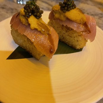 Izakaya Fishtown - Another special: crispy rice topped with chutoro, uni, and caviar. $23. - Sushi Bars Near Me - Philadelphia, Pennsylvania Izakaya Fishtown - Another special: crispy rice topped with chutoro, uni, and caviar. $23. - Sushi Bars Near Me - Philadelphia, Pennsylvania