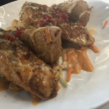 Papi Cuisine - Crab cake egg roll - Cocktail Bars Near Me - Baltimore, Maryland