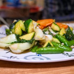 New Lun Ting Cafe - mixed vegetables $14