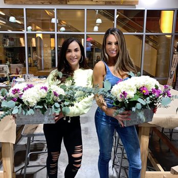 Corks N Crafts - Floral arrangements we made for galentines event - Paint & Sip Near Me - Las Vegas, Nevada Corks N Crafts - Floral arrangements we made for galentines event - Paint & Sip Near Me - Las Vegas, Nevada