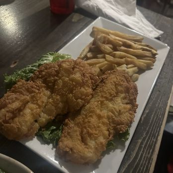 Portside Seafood Restaurant - Fried grouper with fries - Seafood Near Me - Cambridge, Maryland