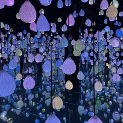 Arte Museum - Star Raindrops exhibit