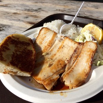 H.C. Seafood - Fresh Mahi Mahi grilled with steamed rice and cole slaw - Seafood Near Me - Oxnard, California H.C. Seafood - Fresh Mahi Mahi grilled with steamed rice and cole slaw - Seafood Near Me - Oxnard, California