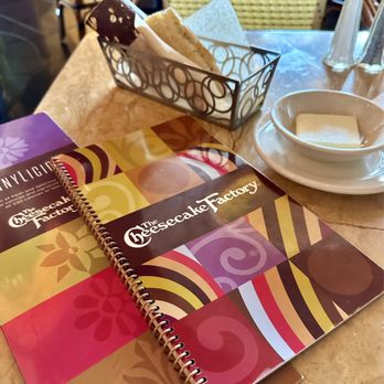The Cheesecake Factory - Something satisfying about those colors. Looks like dessert on a menu. - Desserts Near Me - Wayne, New Jersey The Cheesecake Factory - Something satisfying about those colors. Looks like dessert on a menu. - Desserts Near Me - Wayne, New Jersey
