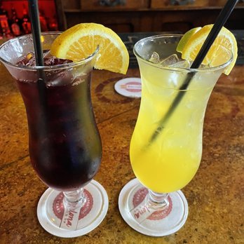 Barcelona - Red and mango sangrias - Spanish Near Me - Columbus, Ohio