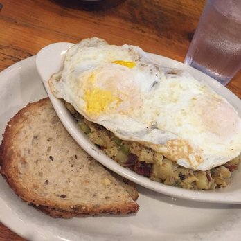 Toast - Lump crab with two over easy eggs and multigrain toast - Breakfast & Brunch Near Me - Asbury Park, New Jersey