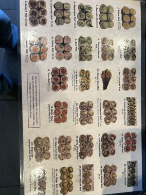 Menu photo 1 Sushi Weng Waterford Charter Township, MI