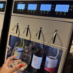 Wine machines! Fun! Wine machines! Fun!