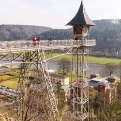 Personenaufzug Bad Schandau-Ostrau - Frühling 2016