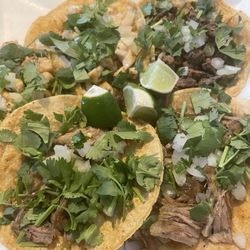 La Isla Taqueria Y Mariscos - Pollo (chicken),  Carnitas, and Asada Tacos
