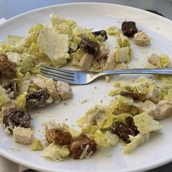 Chicken Caesar salad.  At $15, I would expect to at least have fresh lettuce.