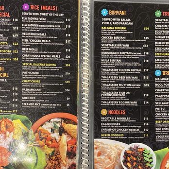 Kerala Curry House - Menu: March 2026 - Indian Near Me - Mississauga, Ontario Kerala Curry House - Menu: March 2026 - Indian Near Me - Mississauga, Ontario