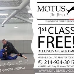 Motus Jiu Jitsu - 1st Class Free. All Levels Welcome