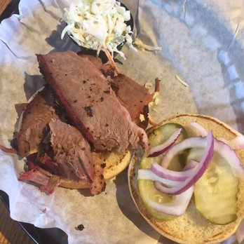 R&R BBQ - Sliced brisket...dry, cold. - Barbeque Near Me - Provo, Utah
