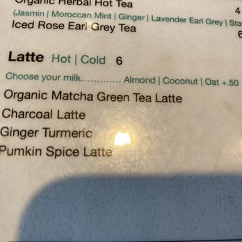 Variable Cafe - Menu - Vegan Near Me - Los Angeles, California