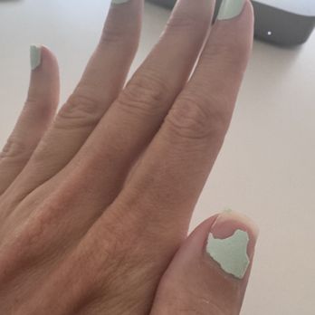 Dtla Nails - I can't get the polish off either, what a mess. - Nail Salons Near Me - Los Angeles, California