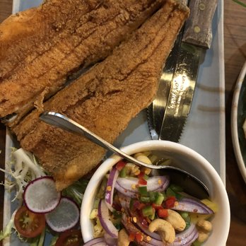 Temsib Eatery & Bar - Mango Fish - Not a repeat. Not memorable. - Thai Near Me - Bellevue, Washington Temsib Eatery & Bar - Mango Fish - Not a repeat. Not memorable. - Thai Near Me - Bellevue, Washington