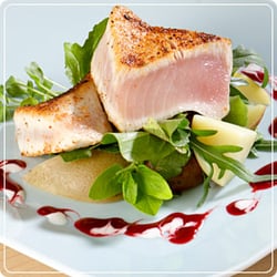 Our own Sushi grade albacore served at: Matts, Tilth, Nordstroms café, Amazon, Terra Plata, Staple Fancy,Seattle Univ. etc.....