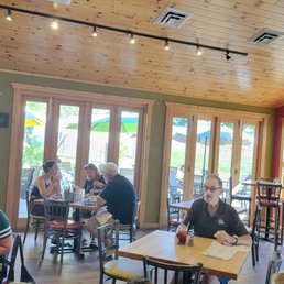 people sitting at tables in a restaurant people sitting at tables in a restaurant