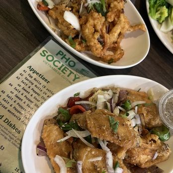 Pho Society - Salt & Pepper - chicken wings & calamari - Vietnamese Near Me - Discovery Bay, California Pho Society - Salt & Pepper - chicken wings & calamari - Vietnamese Near Me - Discovery Bay, California