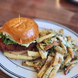 Maverick Jack's - San Mateo - Jacked Up Crispy Chicken w/ Garlic Fries