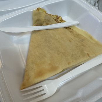 Profi's Crêperie - Build your own crepes - Eggs cheddar Monterey and tomatoes - Creperies Near Me - Philadelphia, Pennsylvania