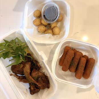 Viet Street - FRIED FISH BALL - $7.00 4/5 stars, CHEESE STICK - 7.00 3.5/5 stars, CRISPY BUTTER QUAILS - $8.50 4/5 stars - Bubble Tea Near Me - Houston, Texas Viet Street - FRIED FISH BALL - $7.00 4/5 stars, CHEESE STICK - 7.00 3.5/5 stars, CRISPY BUTTER QUAILS - $8.50 4/5 stars - Bubble Tea Near Me - Houston, Texas
