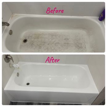 Florida Bathtub Refinishing - Before and after - Refinishing Services Near Me - Miami, Florida Florida Bathtub Refinishing - Before and after - Refinishing Services Near Me - Miami, Florida
