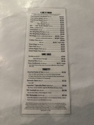 Menu photo 1 The Boiling Crab Washington, DC, DC Menu photo 1 The Boiling Crab Washington, DC, DC