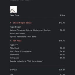 My order through slice app My order through slice app