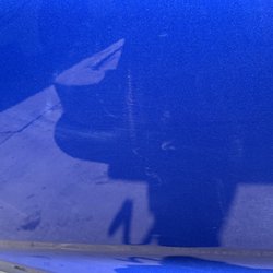 Scratches from the "brushless car wash" machine